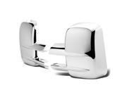 For 07 13 Chevy Silverado GMC Sierra GMT900 Pair of Exterior Side Door Mirror Covers Chrome 08 09 10 11 12