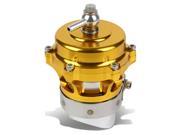 Universal Aluminum 50mm Turbo 35psi Boost Blow Off Valve Flange V band Clamp Gold