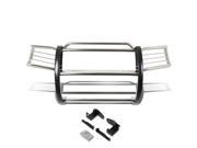For 01 04 Ford Escape CD2 Front Bumper Protector Brush Grille Guard Chrome 02 03