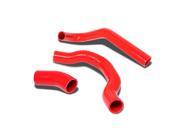 For 89 94 Nissan 180SX 200SX 240SX S13 3 Ply Silicone Radiator Coolant Hose Red CA18DET Engine 90 91 92 93