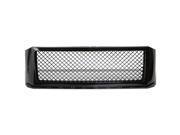 For 07 14 Ford Expedition U324 Glossy Black ABS Meshed Style Front Bumper Grill 08 09 10 11 12 13