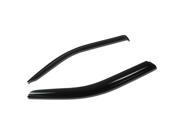 For 04 14 Ford F 150 Extended Cab 2pcs Front Window Vent Visor Deflector Rain Guard Dark Smoke 06 07 08 09 10 11 12 13