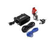 Dual Stage Turbocharger Boost Electronic Controller Kit Rocket Switch Black