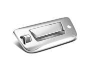 For 07 13 Chevy Silverado GMC Sierra Tail Gate Exterior Door Handle Cover with Keyhole Camera Hole Chrome 10 11 12