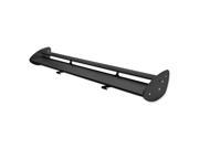 Universal 43 Type V Adjustable Angle Black Double Deck Aluminum GT Style Spoiler