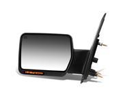 For 04 14 Ford F150 Chrome Powered Heated Signal Glass Side Towing Mirror Left 05 06 07 08 09 10 11 12 13