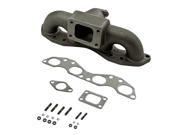 For 89 98 Nissan 240SX Cast Iron T3 T4 Turbo Manifold S13 S14 90 91 92 93 94 95 96 97