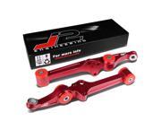 J2 Engineering For 88 93 Civic Integra CRX Aluminum Front Lower Control Arm Red 89 90 91 92