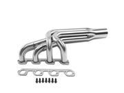 Ford Mustang II Lima 4 1 Pro Four Design Stainless Steel Exhaust Header Kit Polished Chrome 2.3L I4 LL23