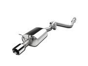 4 ROLLED MUFFLER TIP RACING CATBACK EXHAUST FOR 08 10 CHEVY COBALT SS 2.0 TURBO
