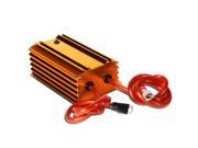 Universal Electric System Car Battery Voltage Stabilizer Regulator w Cable Gold