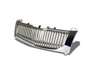 For 02 06 Cadillac Escalade ESV EXT ABS Plastic OEM Vertical Style Front Grille Chrome 2nd Gen GMT800 03 04 05