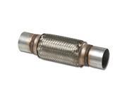 2.5 Inlet Stainless Steel Double Braided 6.25 Flex Pipe Connector 8 Overall Length