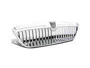 For 98 02 Lincoln Navigator ABS Plastic Vertical Style Front Grille Chrome 1st Gen UN173 99 00 01