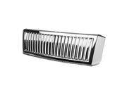 For 07 09 Ford Expedition ABS Plastic Vertical Style Front Upper Bumper Grille Chrome 3rd Gen U324 08