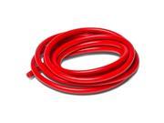 10mm 0.4 Inner Diameter Silicone Vacuum Hose by Foot Red