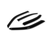 Mercedes Benz W210 E Class AMG 4pcs Window Vent Visor Deflector Rain Guard Dark Smoke