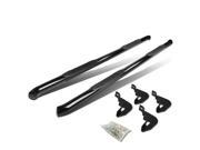 BLACK 3 SIDE STEP NERF BAR RUNNING BOARD FOR 15 17 COLORADO CANYON EXTENDED CAB