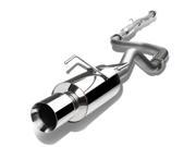 For 94 99 Acura Integra GSR DC Stainless Steel 4 Rolled Muffler Tip Catback Exhaust System 95 96 97 98