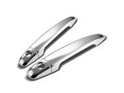 For 05 11 Toyota Tacoma 2pcs Exterior Door Handle Cover with Passenger Keyhole Chrome 06 07 08 09 10