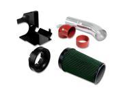 FOR GMT800 CHEVY SILVERADO TAHOE V8 AIR INTAKE PIPE GREEN FILTER W HEAT SHIELD