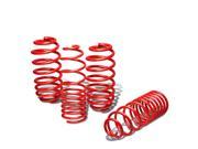 For 10 13 Nissan March Micra Suspension Lowering Spring Red K13 11 12