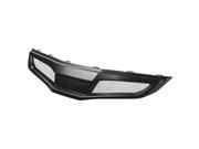 For 11 12 Honda Fit Jazz ABS Plastic Mu Mesh Style Front Bumper Grille Black 2nd Gen L15A