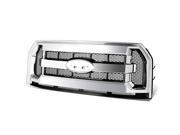 For 15 16 Ford F150 Chrome OE Style Mesh Front Upper Bumper Grille