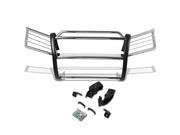 For 01 07 Toyota Highlander XU20 Front Bumper Protector Brush Grille Guard Chrome 02 03 04 05 06