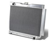 For 68 73 Dodge Charger Full Aluminum 3 Row Racing Radiator 4 Gen 69 70 71 72