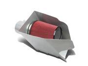 SILVER COLD AIR INTAKE ALUMINUM PIPE HEAT SHIELD FOR 08 10 F250 F350 F550 6.4 V8