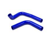For 68 73 Chevy Dodge Plymouth V8 MT 3 Ply Silicone Radiator Coolant Hose Blue 69 70 71 72