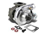 For 89 98 Nissan 240SX KA24 GT28 T25 Water Oil Cool Turbocharger with Internal Wastegate Turbine A R .49 93 94 95 96 97