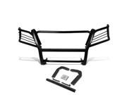 For 06 11 Mercedes Benz W164 M Class Front Bumper Protector Brush Grille Guard Black 07 08 09 10