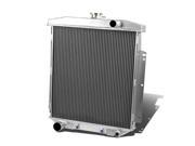 For 54 56 Ford 3.6 3.9 4.2 5.1 6 8Cyl Aluminum 3 Row Tri Core Racing Radiator 55