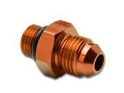 6AN Anodized T 6061 Aluminum Straight Gold Oil Line Fitting Adapter M12 X 1.25 Thread Pitch