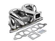 For 00 04 Ford Focus Escape 2.0 Stainless Steel T25 Ram Horn Turbo Exhaust Manifold 01 02 03