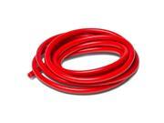 2mm 0.08 Inner Diameter Silicone Vacuum Hose by Foot Red