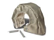 T4 Stainless Steel Knitted Mesh Turbocharger Heat Shield Wrap Blanket Titanium