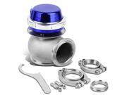45mm Bolt on 14 PSI 4.7 with Flange External Turbo Exhaust Manifold Wastegate Blue
