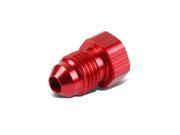 3AN AN 3 3 16 Flare Bolt Aluminum Anodized Nut Plug Lock Fitting Adapter Red