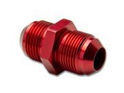 10AN Anodized T 6061 Aluminum Straight Red Oil Line Fitting Adapter M22 X 1.5 Thread Pitch