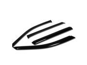 For 99 03 BMW E39 5 Series Wagon 4pcs Window Vent Visor Deflector Rain Guard Dark Smoke 00 01 02