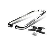 CHROME 3 SIDE STEP NERF BAR RUNNING BOARD FOR 04 08 FORD F150 EXT SUPER CAB 4DR
