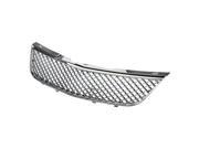 For 00 05 Chevy Impala ABS Plastic Mesh Style Front Upper Grille Chrome 8th Gen W body Hi Mid 01 02 03 04