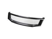 For 08 10 Honda Accord 4DR Type R Style ABS Plastic Aluminum Mesh Front Grille Black 8th Gen CP CS 09