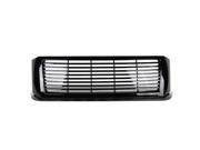 For 07 14 Ford Expedition U324 Glossy Black ABS Billet Style Front Bumper Grill 08 09 10 11 12 13