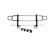 OE STYLE CHROME STAINLESS STEEL FRONT BRUSH GRILLE GUARD FOR 06 10 HUMMER H3 H3T
