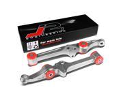 J2 Engineering For 88 93 Civic Integra CRX Aluminum Front Lower Control Arm Silver 89 90 91 92