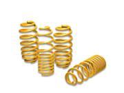 For 96 01 Audi A4 Suspension Lowering Springs Yellow B5 Typ 8D 97 98 99 00